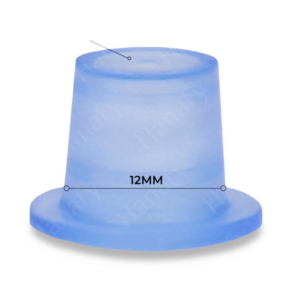 Büyük Boy Silikonlu Boya Potu 12mm(100 adet) - Görsel 3
